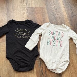 Holiday Onesies 24M
